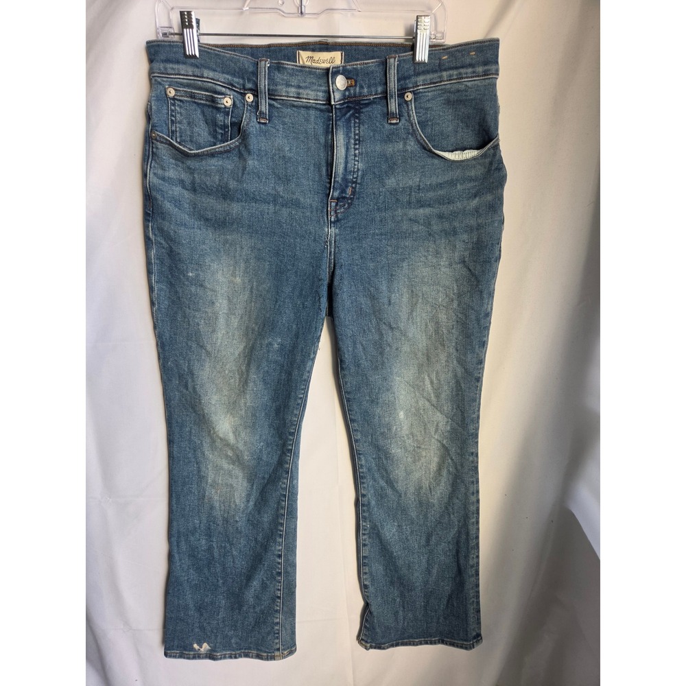 Madewell Jeans Womens Blue Medium Regular Mid Straight